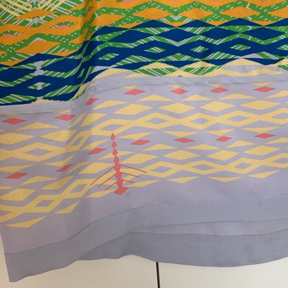 Blue Pattern Sundress - Picture 4 of 4